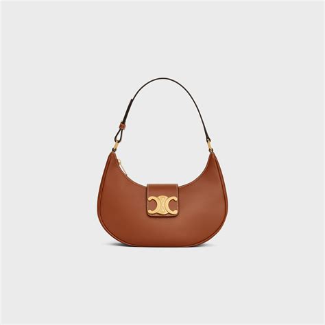 celine triomphe bag shoulder|Celine medium ava triomphe bag.